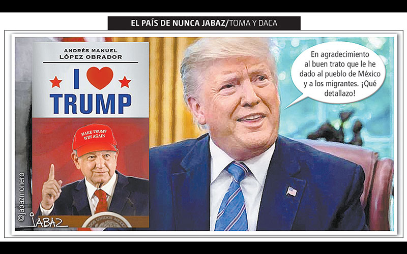 Toma y daca.