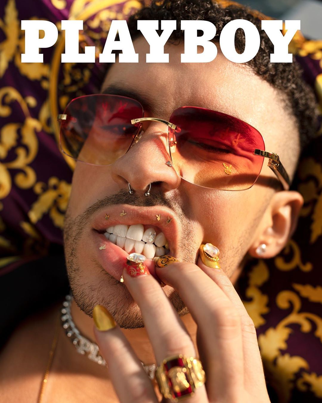 Bad Bunny en Playboy (Instagram).
