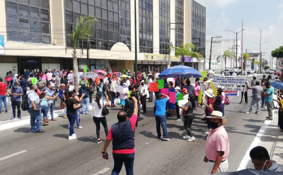 Coronavirus Tamaulipas. Comerciantes cierran Av. Hidalgo en Tampico