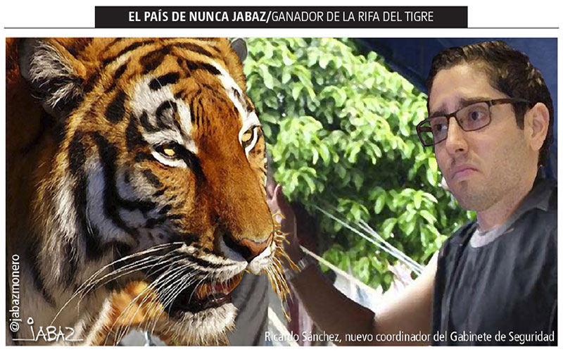 Ganador de la rifa del tigre