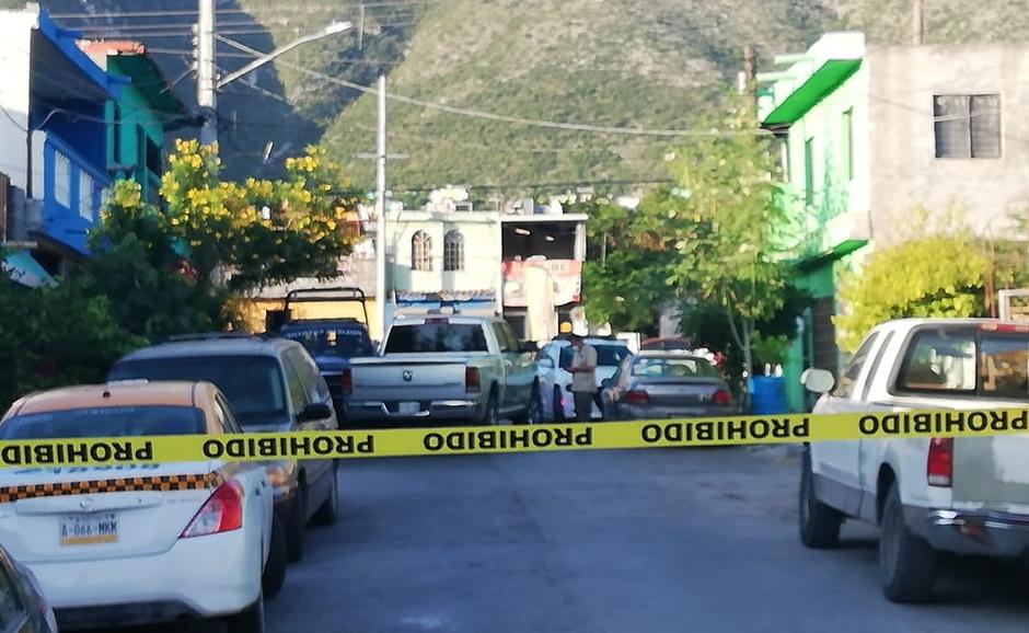 La zona fue acordonada y sitiada por ministeriales y elementos de la Guardia Nacional. Foto: Especial