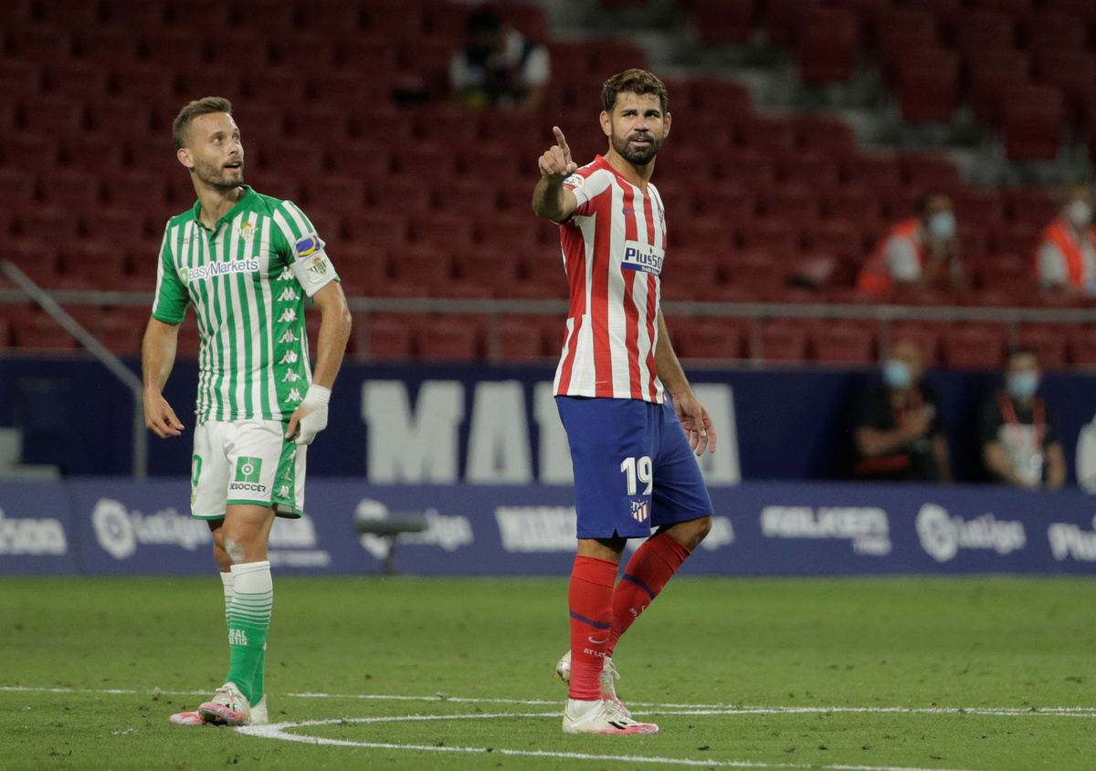 Diego Costa le da el triunfo al Atlético de Madrid y se meten a la Champions League (Reuters)