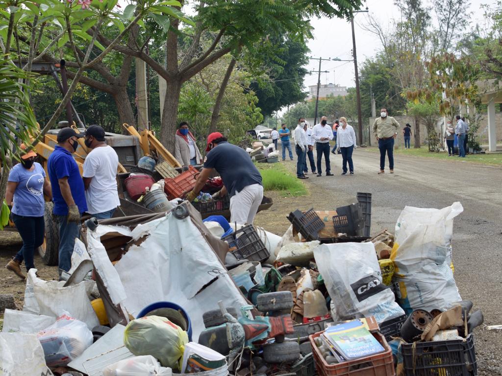 Gobierno de Altamira hace jornadas de saneamiento integral (Cortesía)