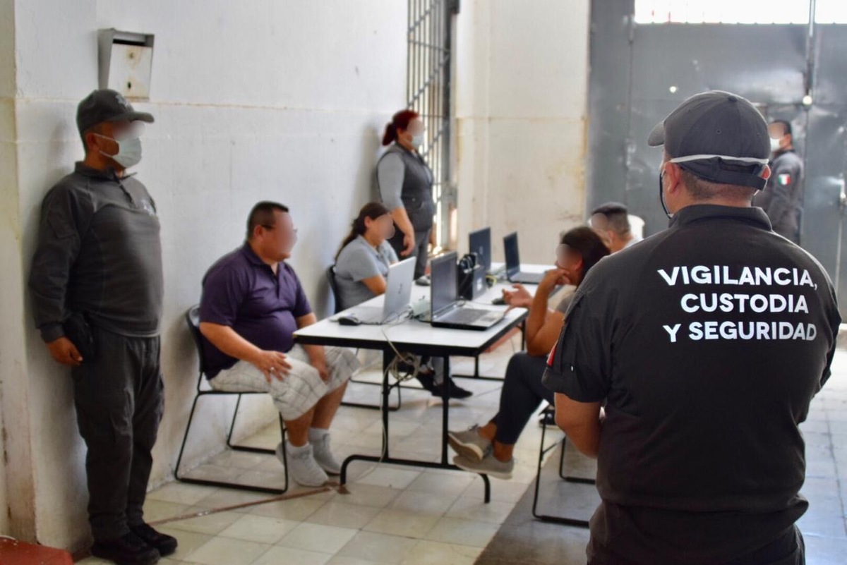 Reos hacen videollamadas. (Cortesía)