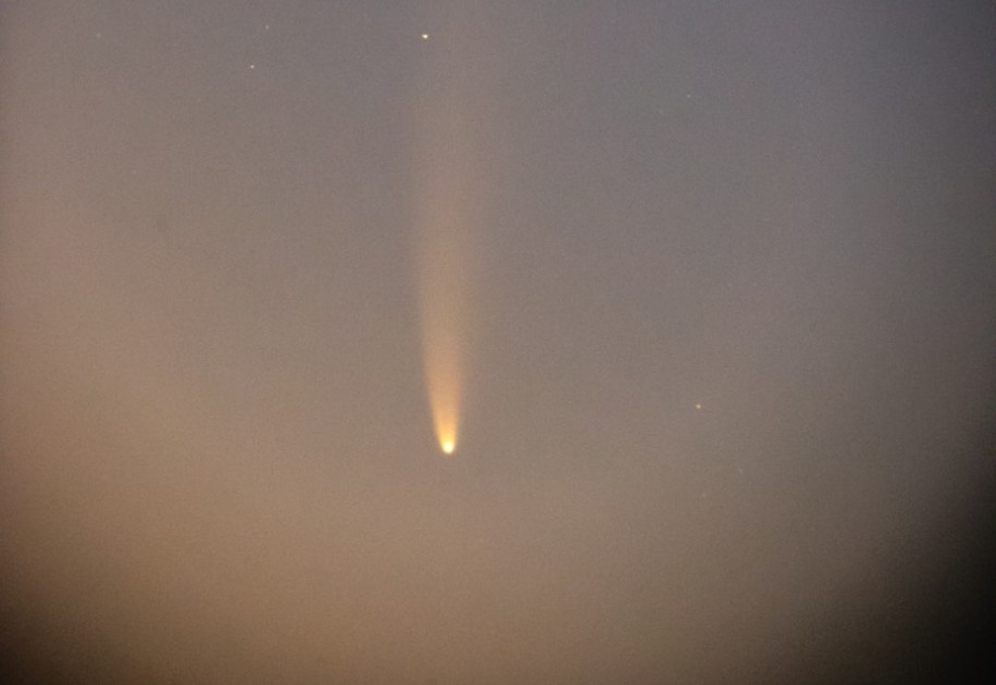 El cometa 'Neowise' ha relucido durante las noches de esta semana. (Cortesía)
