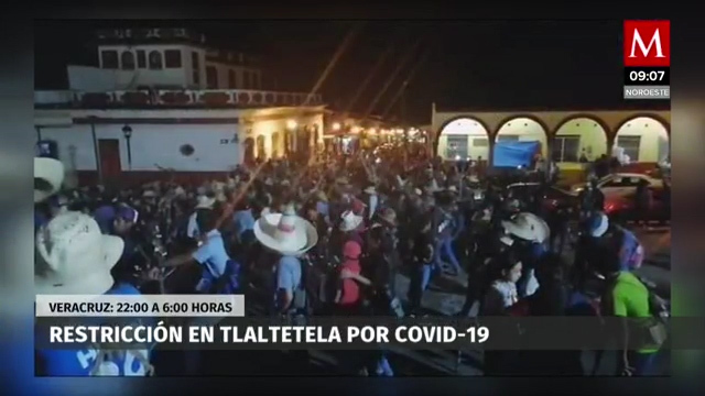 Por coronavirus, en municipio de Veracruz implementan toque de queda