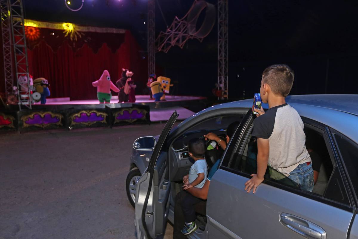 El concepto ahora es un auto circo. (Fernando Carranza)