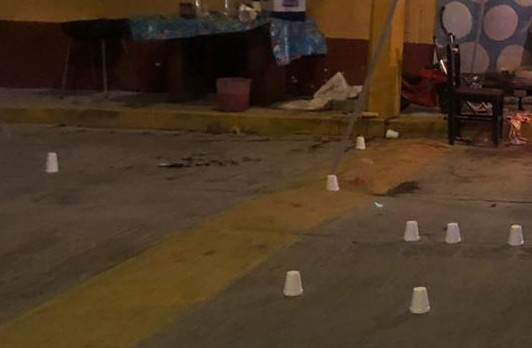 En el lugar encontraron 10 casquillos percutidos calibre 9 milímetros. (Especial)