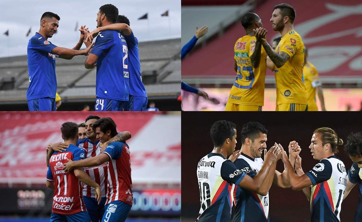 Los cuatro equipos invitados a las semifinales de la Copa GNP (Imago7)