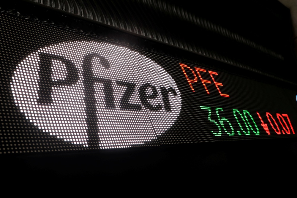 Las acciones de Pfizer comenzaron ganando tras el anuncio. (Reuters)