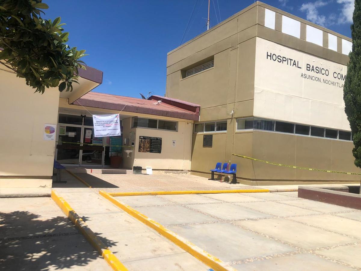 El hospital de Nochixtlán fue declarado en cuarentena.