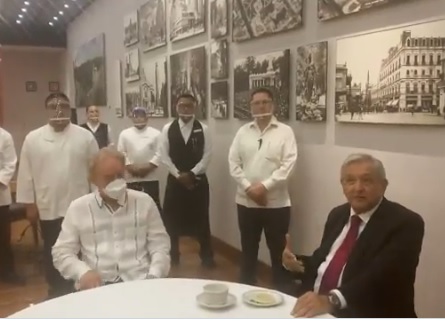 El Presidente fue a comer al restaurante El Cardenal | Especial