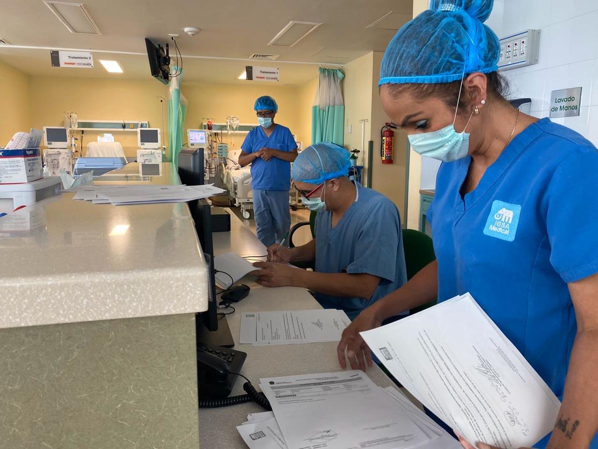 El Grupo IGSA ha suministrado insumos para el personal médico hospitalario. (Especial)