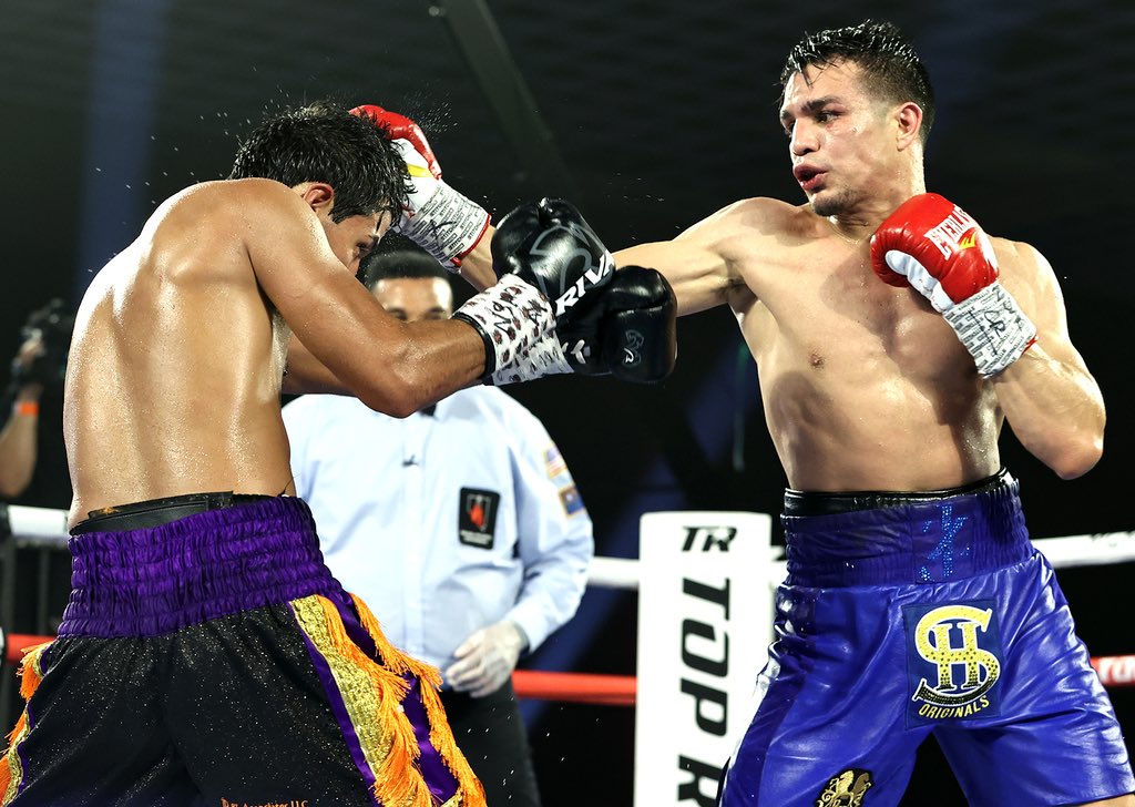 José 'Chon' Zepeda enfrentó a Kendo Castañeda en Las Vegas (Top Rank)