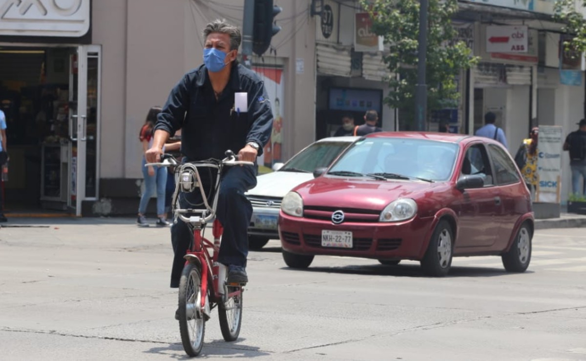 Durante 3 semanas consecutivas la CdMx logró reducir su movilidad por 3 semanas. (Javier Rios)