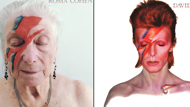 Abuelitos recrean famosas portadas de discos durante cuarentena