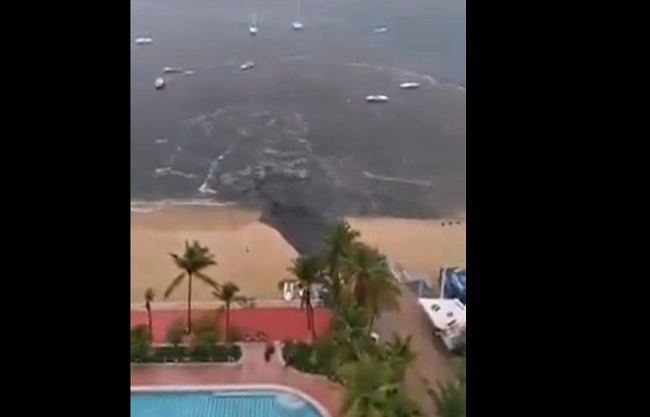 La Conagua presentó una denuncia por el vertimiento de aguas negras. | Especial