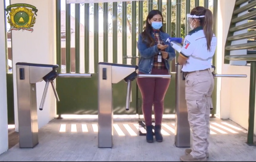 En caso de presentar fiebre no tendrán acceso a las instalaciones.