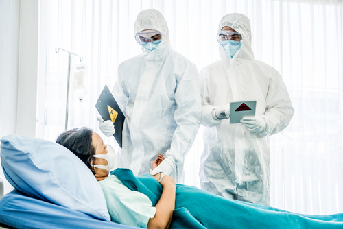 Medida de Francia que agradece a los médicos. (shutterstock)