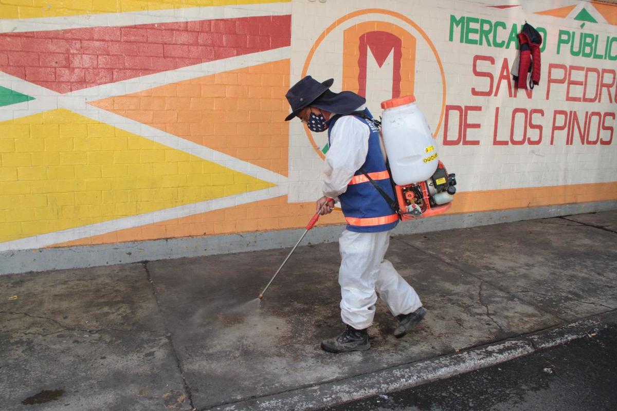Mercado San Pedro de los Pinos, ubicado en la Benito Juárez. (Especial)