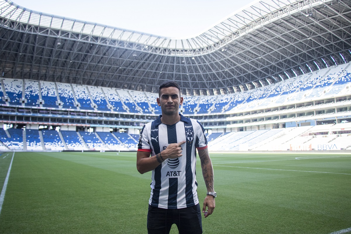 Monterrey presenta a Sebastián Vegas (Cortesía)