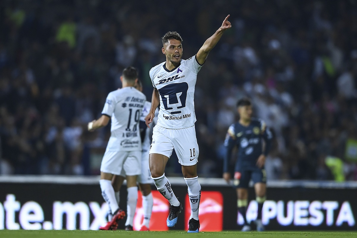 Nicolás Freire, jugador de Pumas (Imago7)