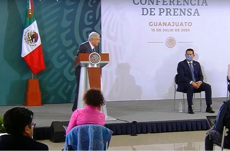 AMLO reconoce trabajo en Guanajuato