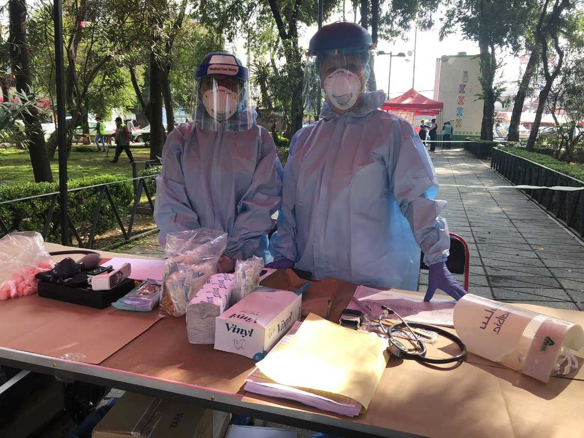 Comienzan trabajos de atención sanitaria en las colonias en foco rojo de la CdMx. (Especial)