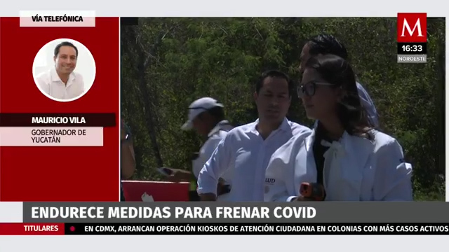 Gobernador de Yucatán advierte que podría haber sanciones si se incumplen medidas por covid-19