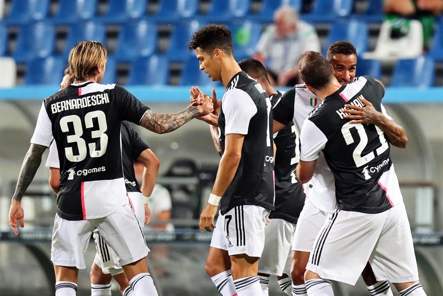 Juventus empató 3-3 frente a Sassuolo (EFE)