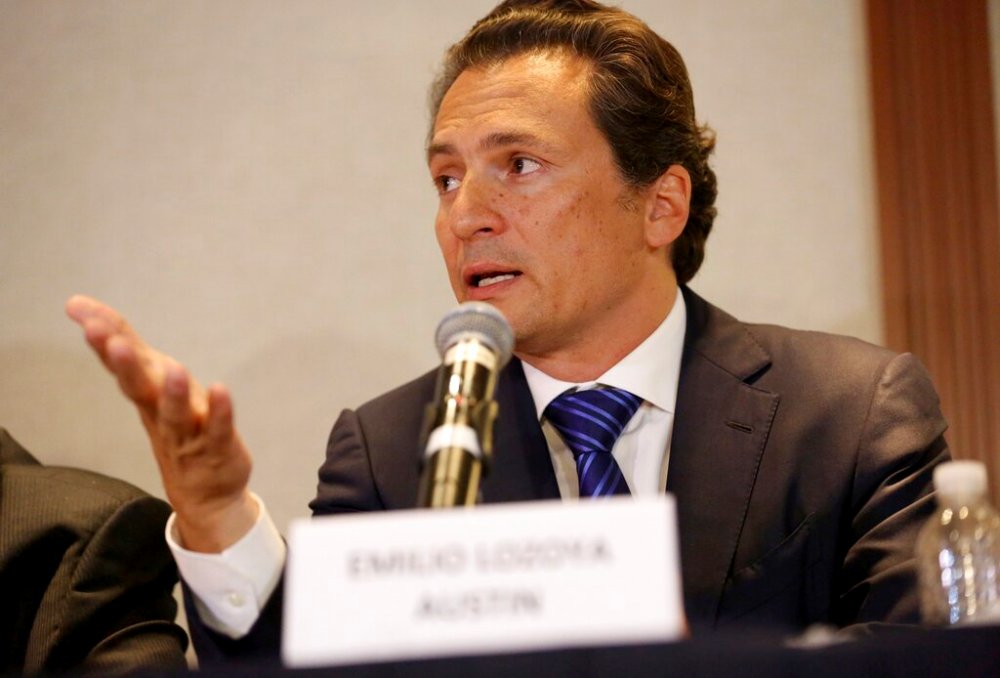 Lozoya está acusado de sobornos por parte de la constructora brasileña Odebrecht. (AP)