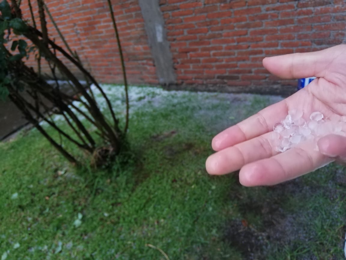 En Puebla se registran fenómenos meteorológicos como las lluvias, granizadas y cambios bruscos de temperatura. (Jaime Zambrano)