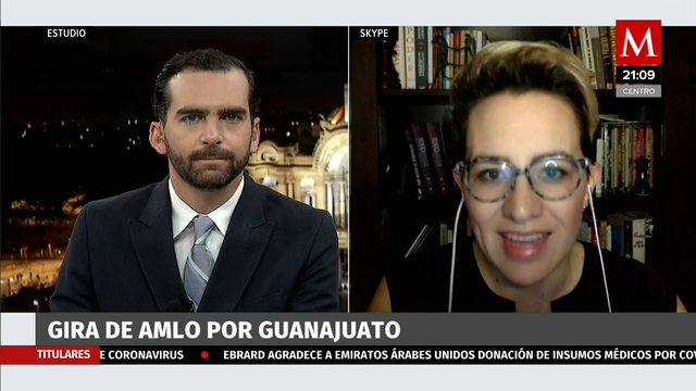Sofía Ramírez Aguilar. AMLO visita Guanajuato a 2 semanas de la masacre en un anexo