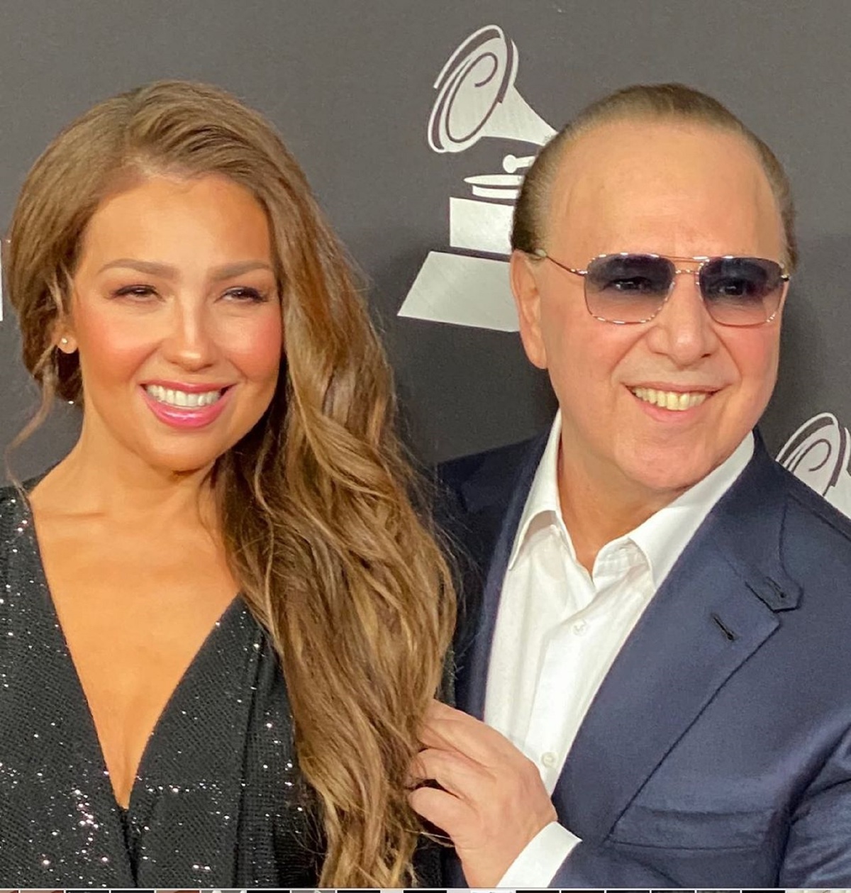 Thalía celebró el cumpleaños 71 de su esposo, Tommy Mottola (Instagram).