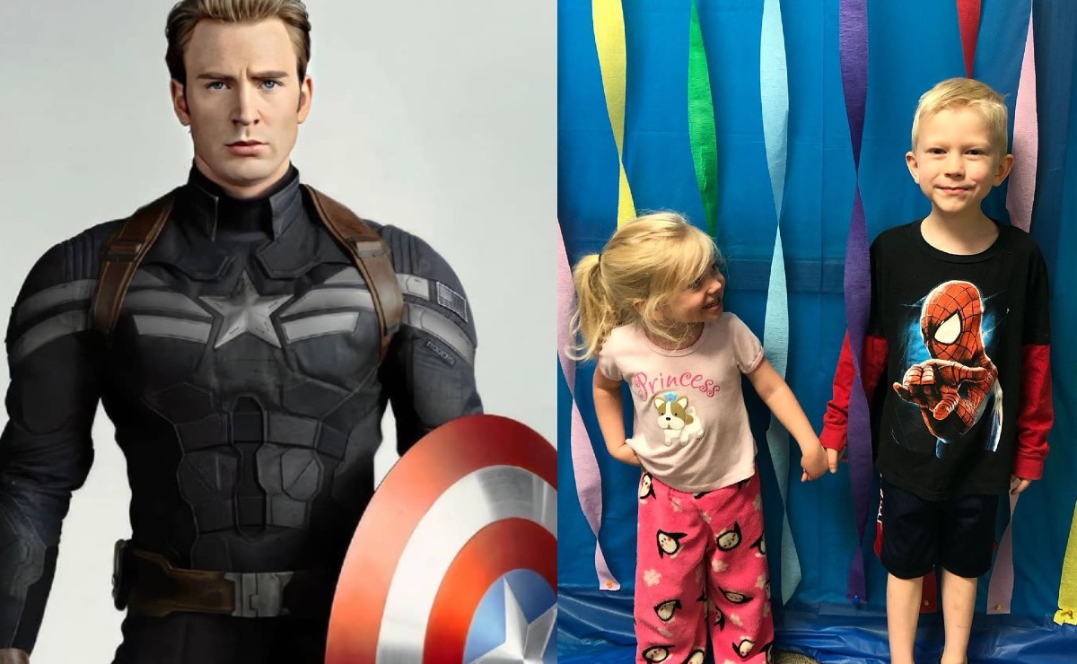Chris Evans regala escudo de Capitán América al niño que salvó a su hermana. (Instagram)