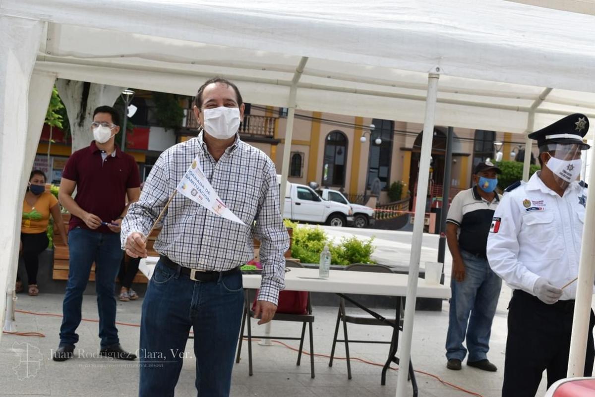 El alcalde de Miahuatlán, Veracruz, dio positivo a coronavirus.