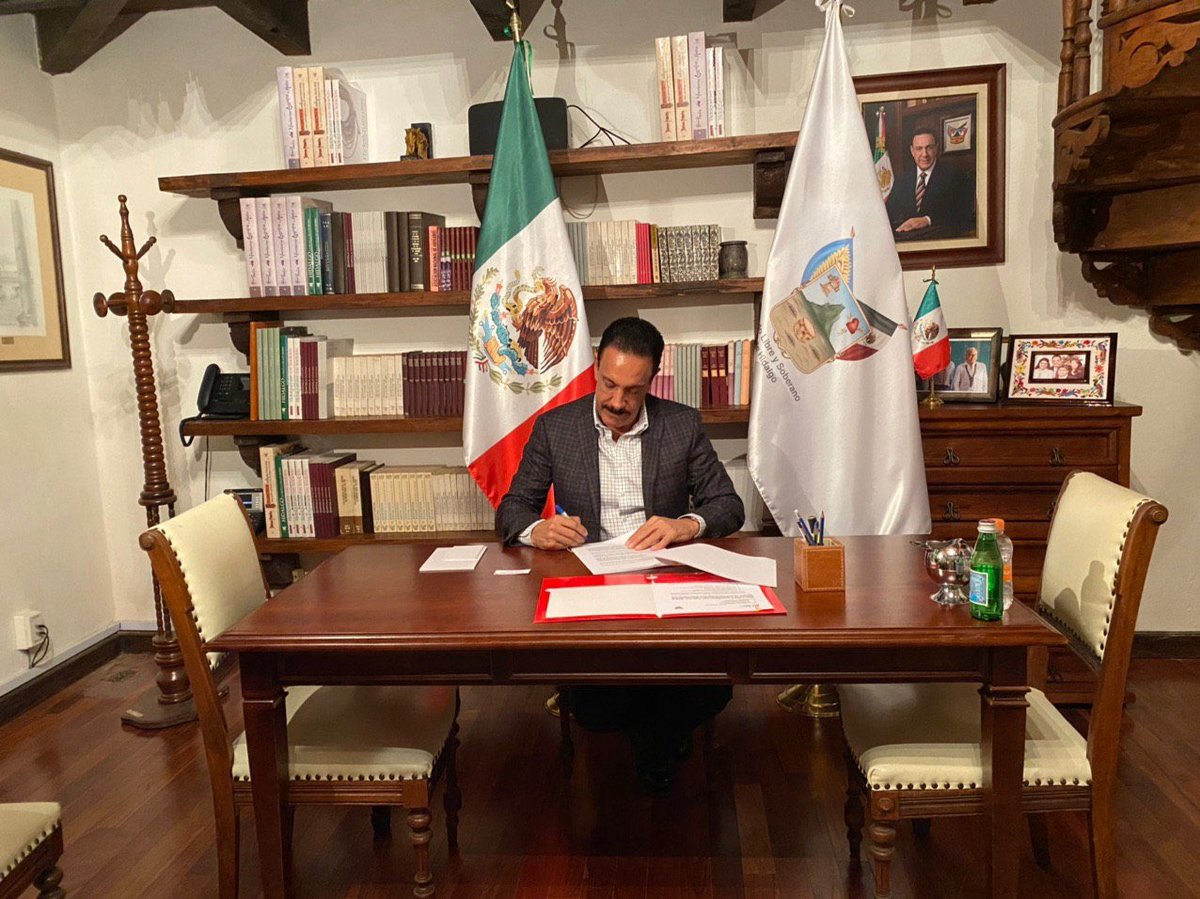 Omar Fayad Meneses, gobernador del estado de Hidalgo. (Cortesía)