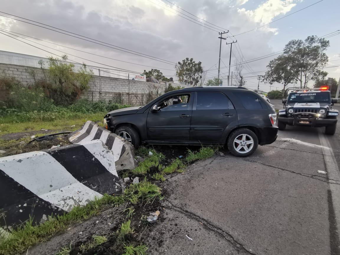 El presunto sospechoso escapó con dirección al Circuito Exterior Mexiquense.