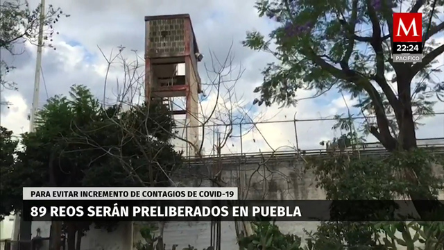 En Puebla, 89 reos serán preliberados para evitar contagio de covid-19