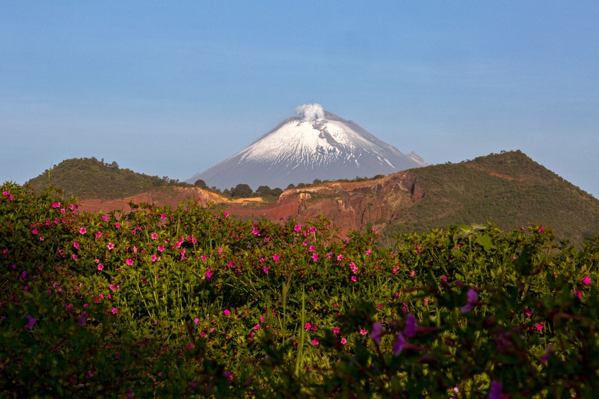 El Cenapred reporta que en las últimas 24 horas, el volcán Popocatépetl emitió 94 exhalaciones y 136 minutos de tremor. (Andrés Lobato)