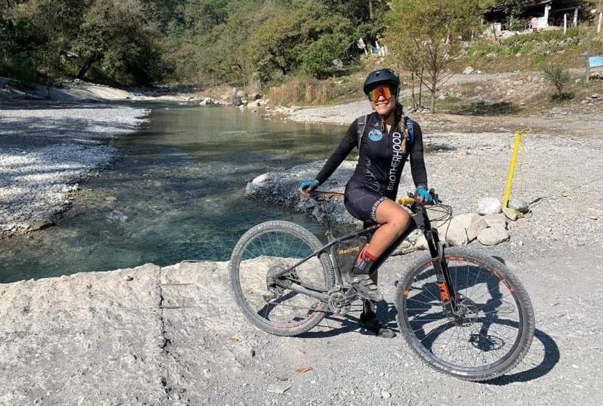 La ciclista fue identificada como Cristina Serna Ramírez, de 34 años. Foto: Especial