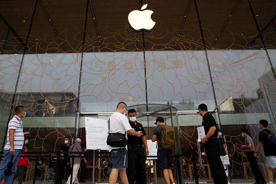 Nueva tienda de Apple en China (EFE)