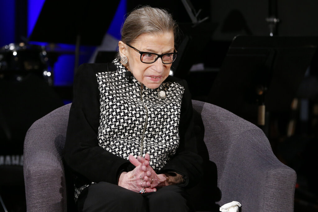 Ruth Bater Ginsburg pertenece a la ala progresista de la Suprema Corte de Estados Unidos. (AP)