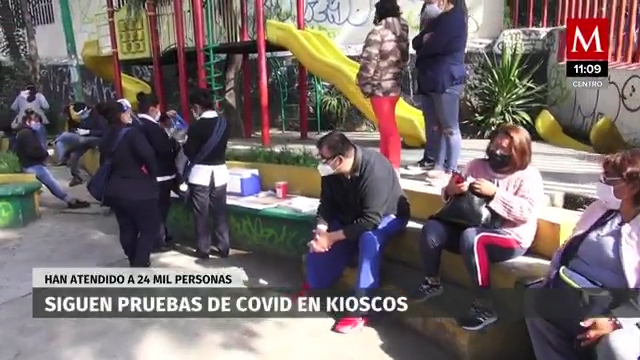 CdMx ha realizado 2 mil 513 pruebas de covid-19 en colonias en semáforo rojo