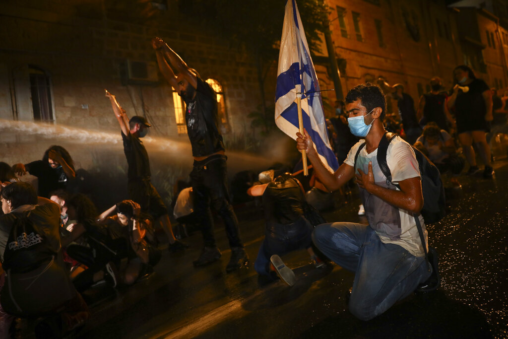 Israel ha registrado diversas jornadas de protestas contra Benjamin Netanyahu. (AP)