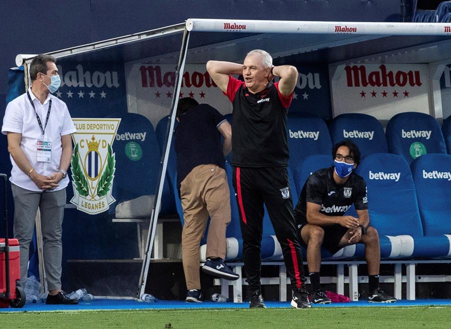 Javier Aguirre, director técnico del Leganés (EFE)