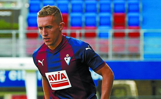 Pablo de Blasis, jugador del Eibar (EFE)
