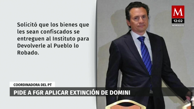 PT en Senado pide a FGR aplicar extinción de dominio a Lozoya y César Duarte
