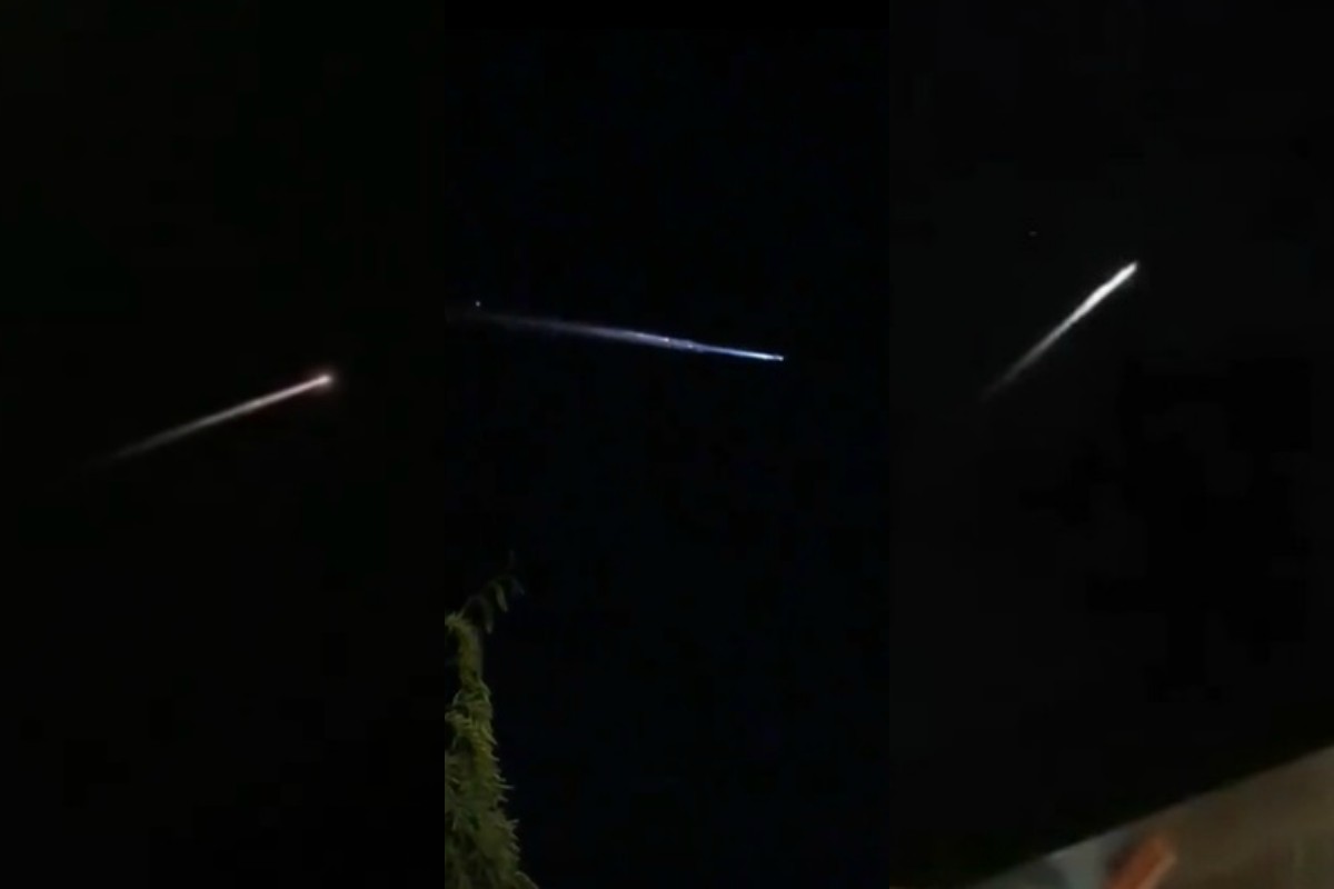 Según un reporte a la Dirección de Seguridad Pública de Gómez Palacio, el cometa cayó en el Poblado de Pastor Rouaix. (Cortesía)
