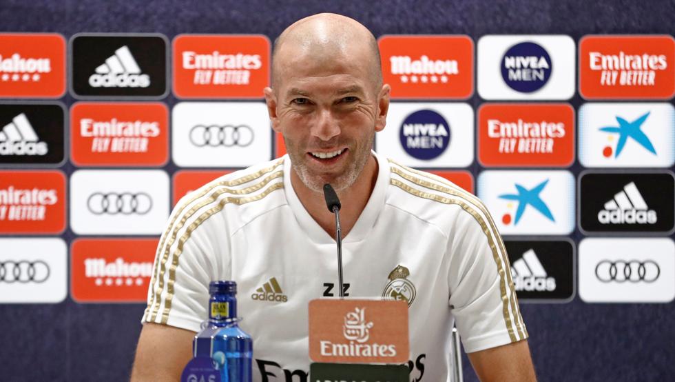 Zinedine Zidane, entrenador del Real Madrid (EFE)